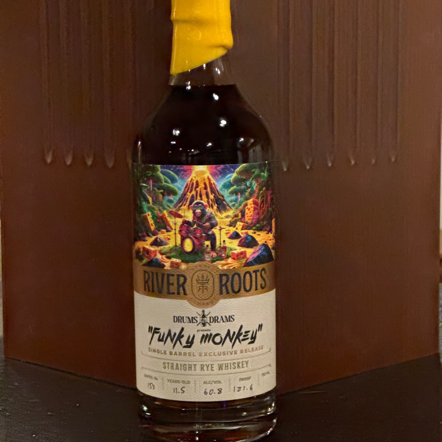 River Roots Straight Rye Drums & Drams "Funky Monkey"