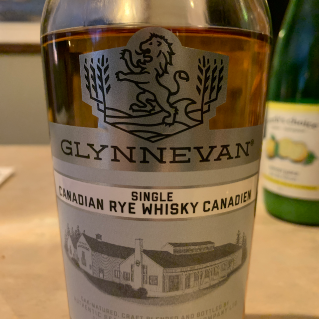 Glynnevan single Canadian rye whisky