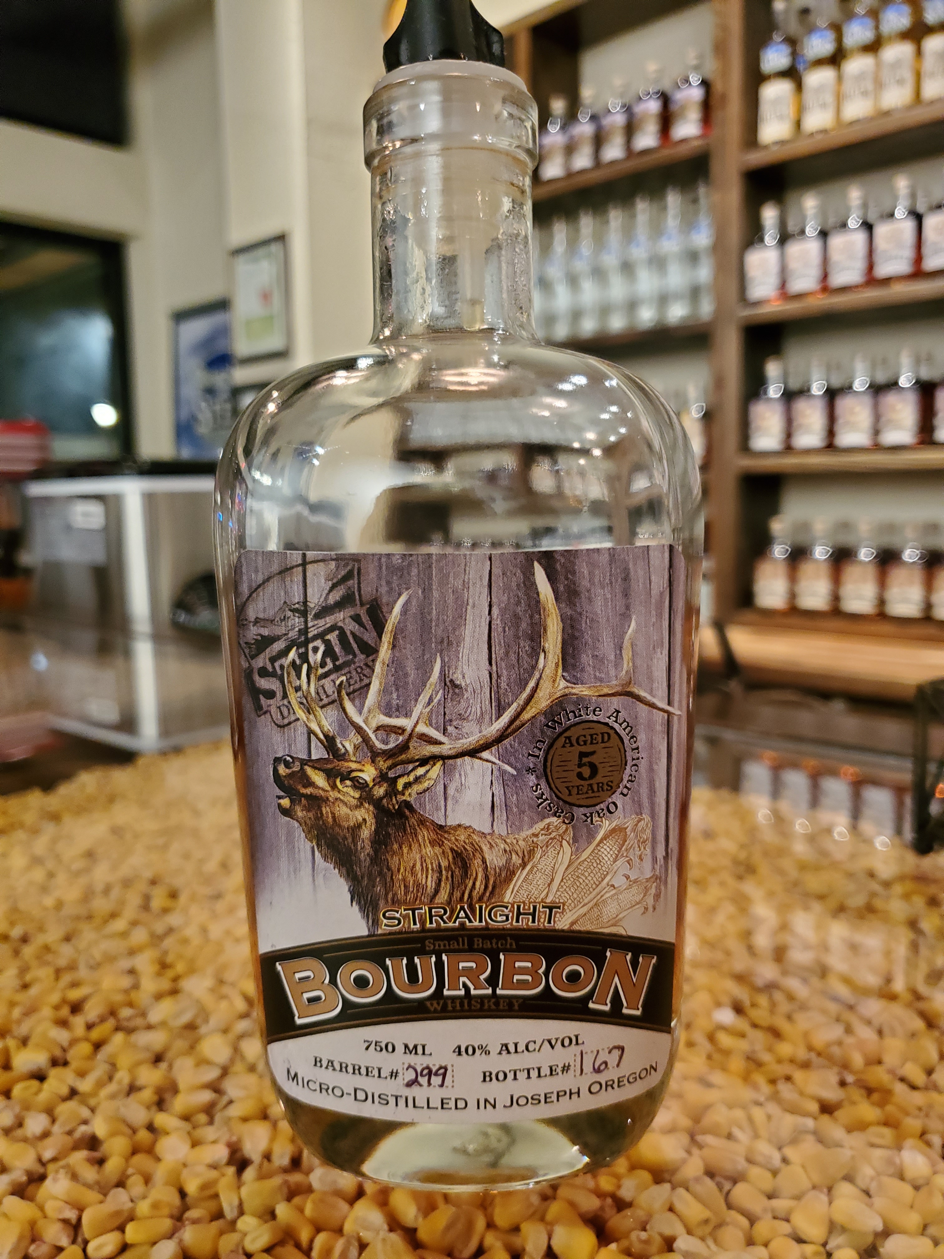 Stein 5 year aged Bull Bourbon