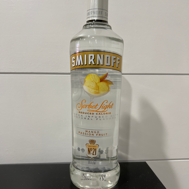 Smirnoff Sorbet Light Mango Passion Fruit