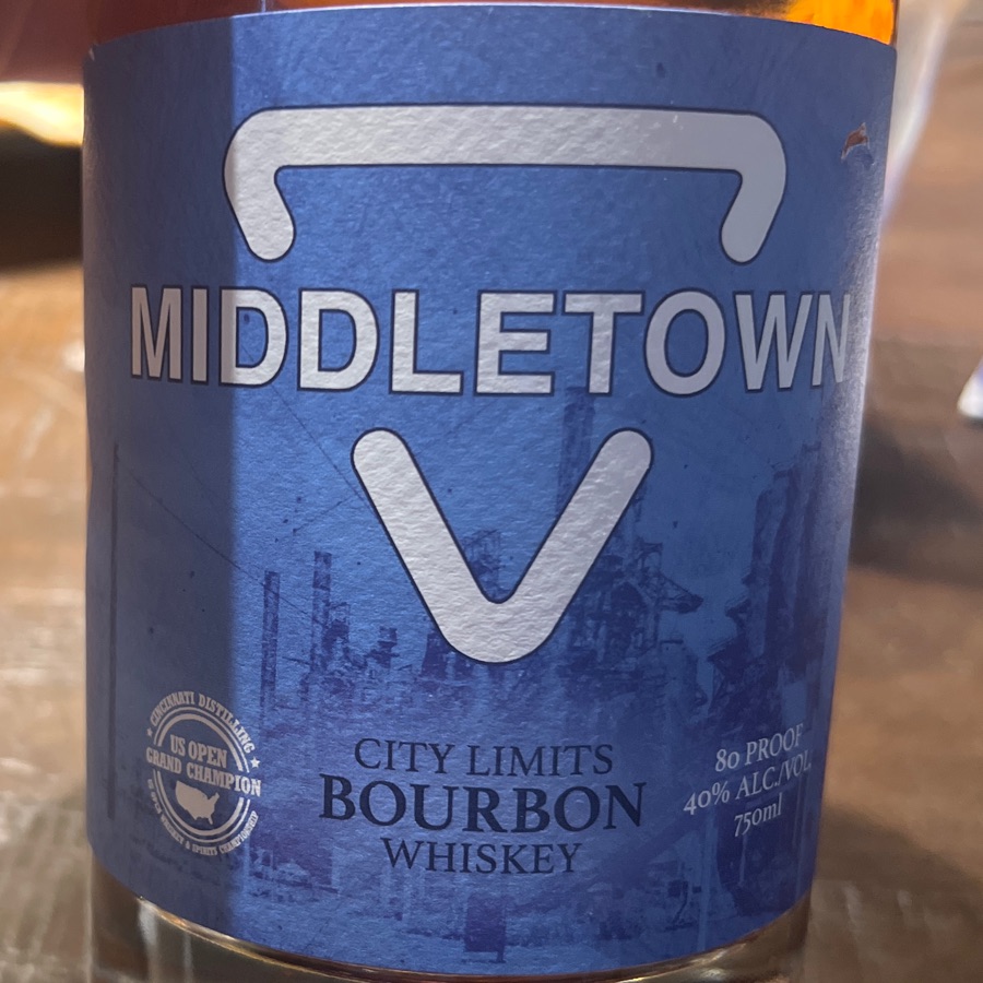 Middletown City Limits Bourbon Whiskey