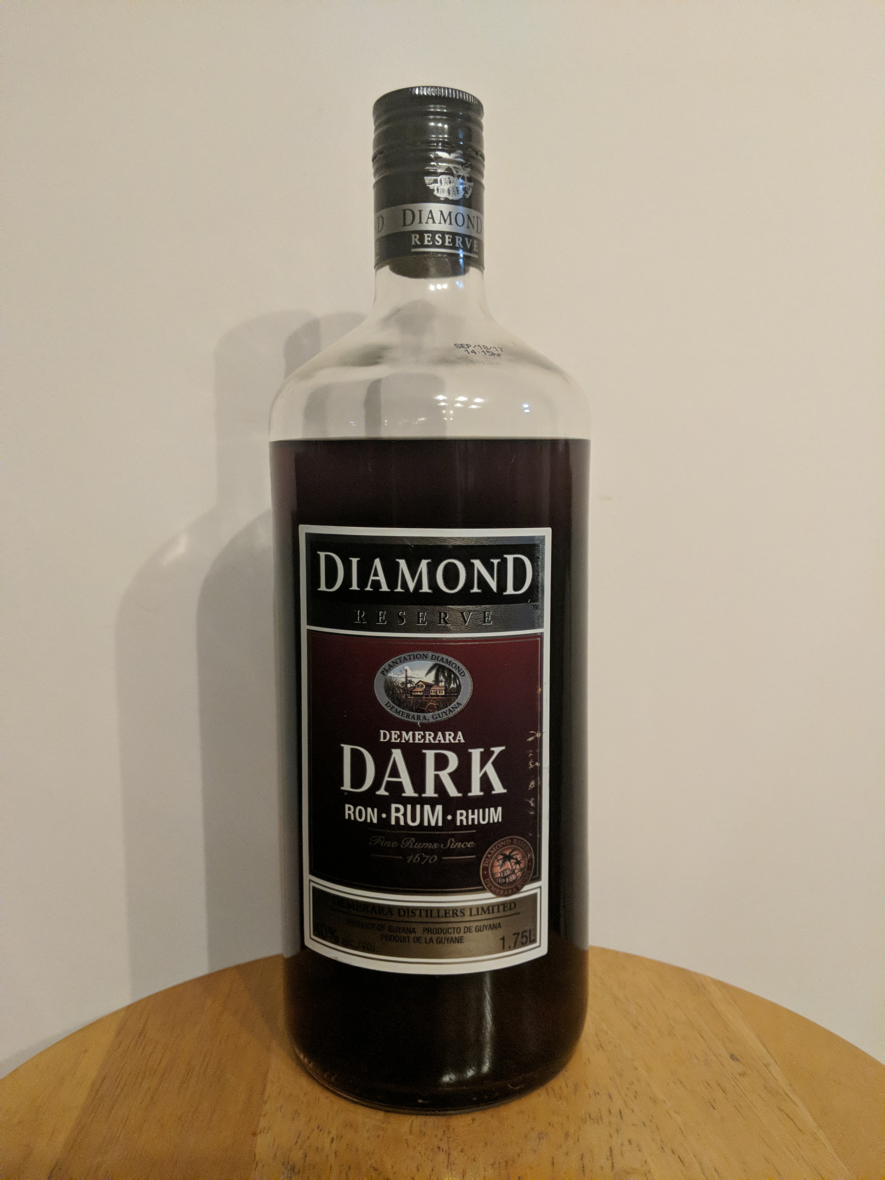 Diamond Reserve Dememara Dark Rum