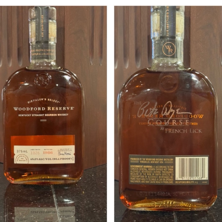 Woodfor Reserve 375ml The Pete Dye Course at French Lick