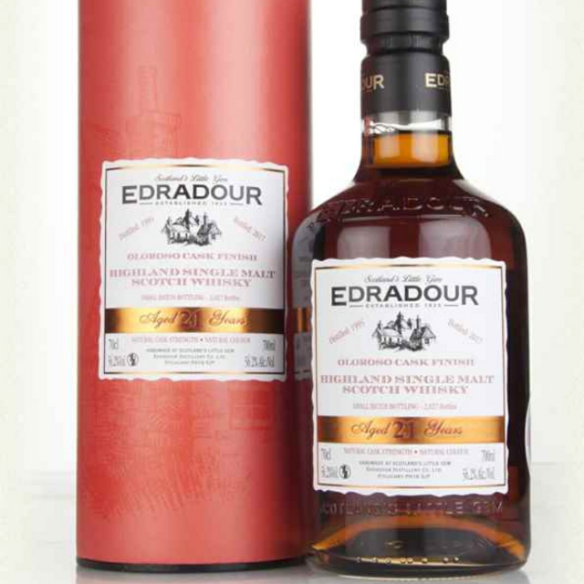Edradour 21yo Oloroso Sherry Cask Finish