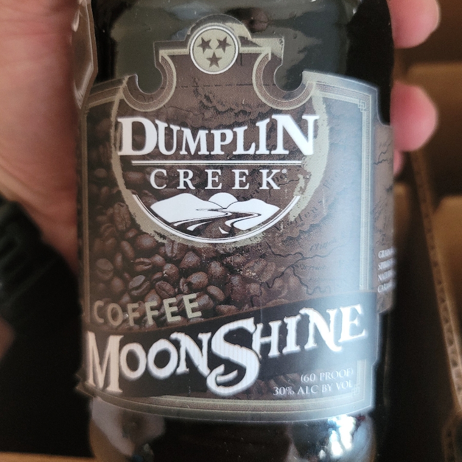 Dumplin Creek Distillery Coffee Moonshine