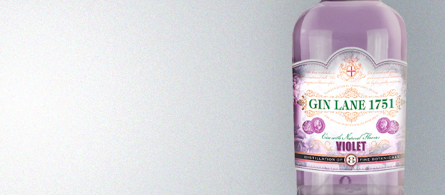 Gin Lane 1751 Violet Gin