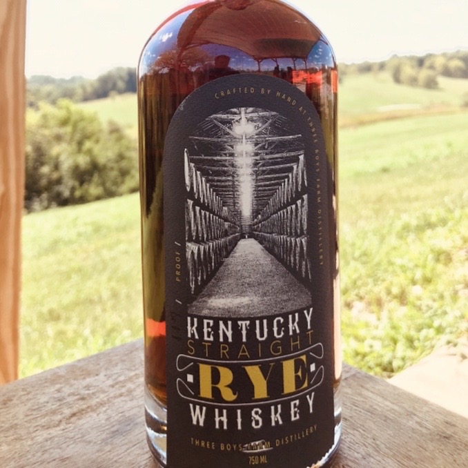 Three Boys Kentucky Straight Rye Whiskey