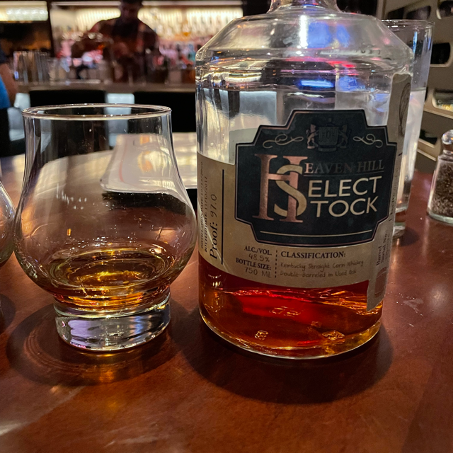Heaven Hill Select Stock 20th Anniversary Double Barreled Corn Whiskey