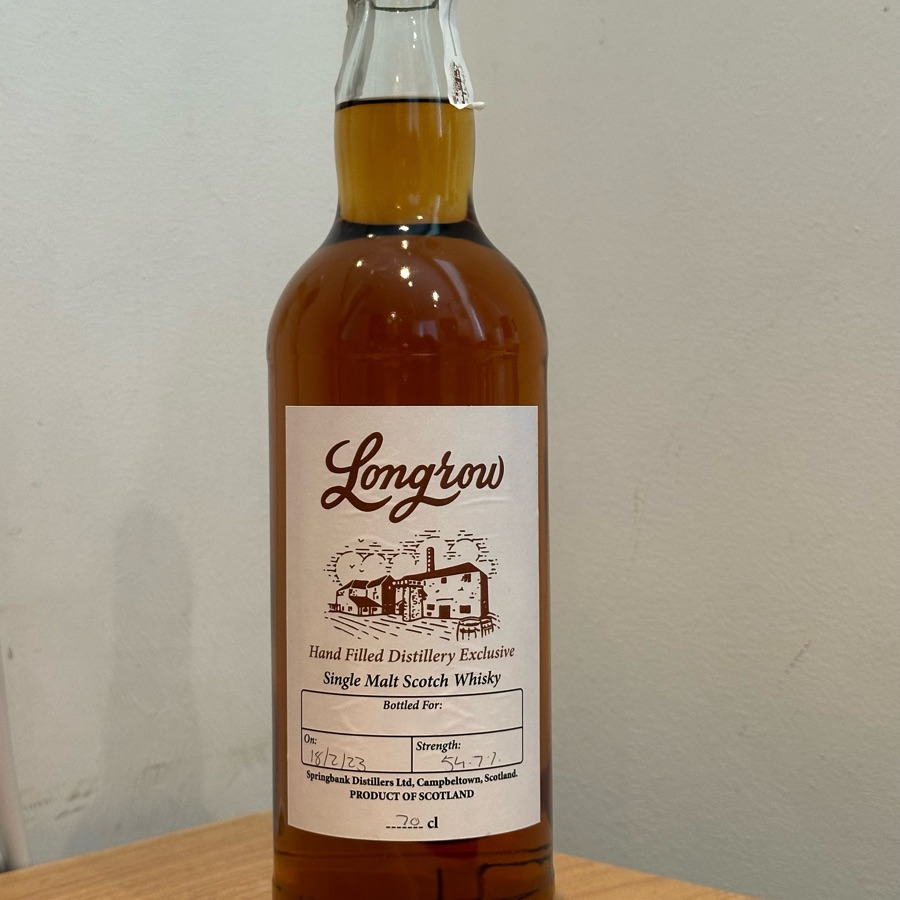 Longrow Hand Filled Distillery Exclusive