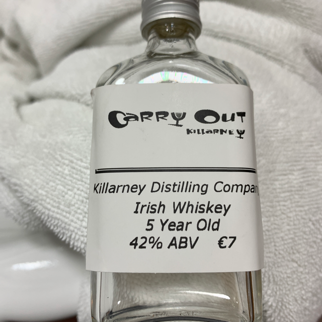 Killarney Distilling Company Itish Whiskey 5yr