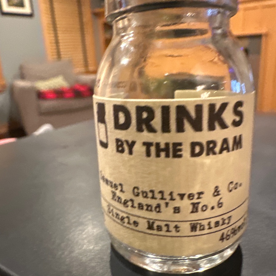 England's No. 6 - The Official Whisky of England Rugby (Samuel Gulliver & Co.)