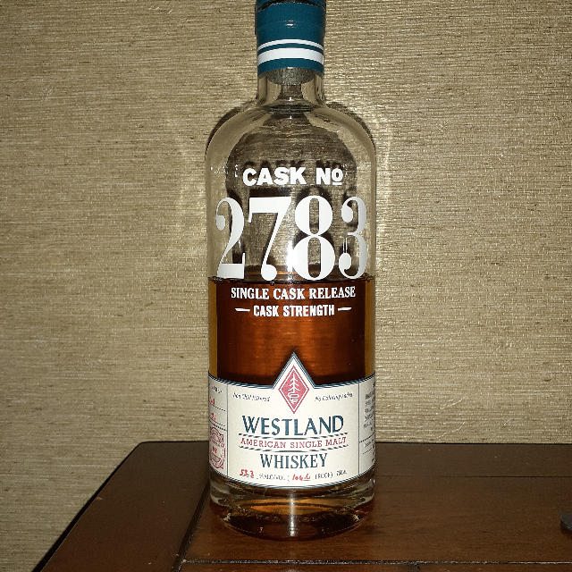 Westland American Single Cask Release #2783