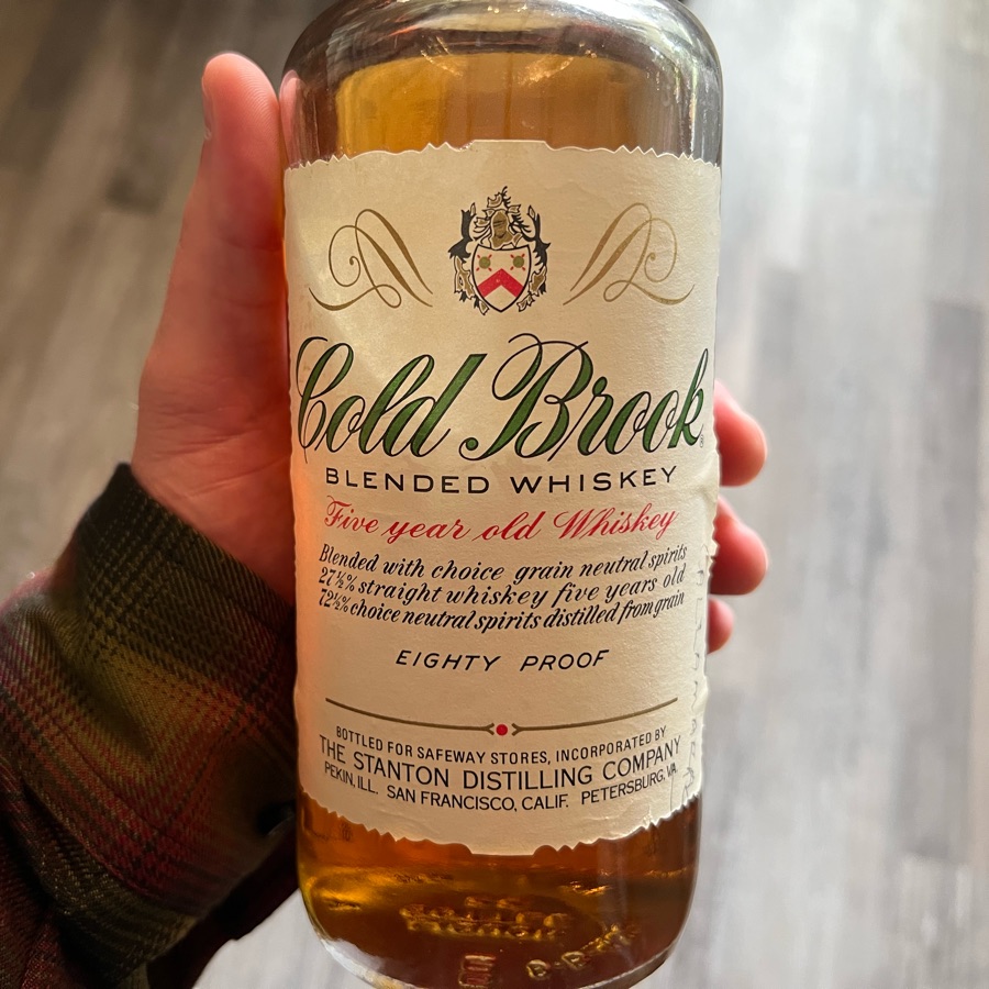 Cold Brook Blended Whiskey