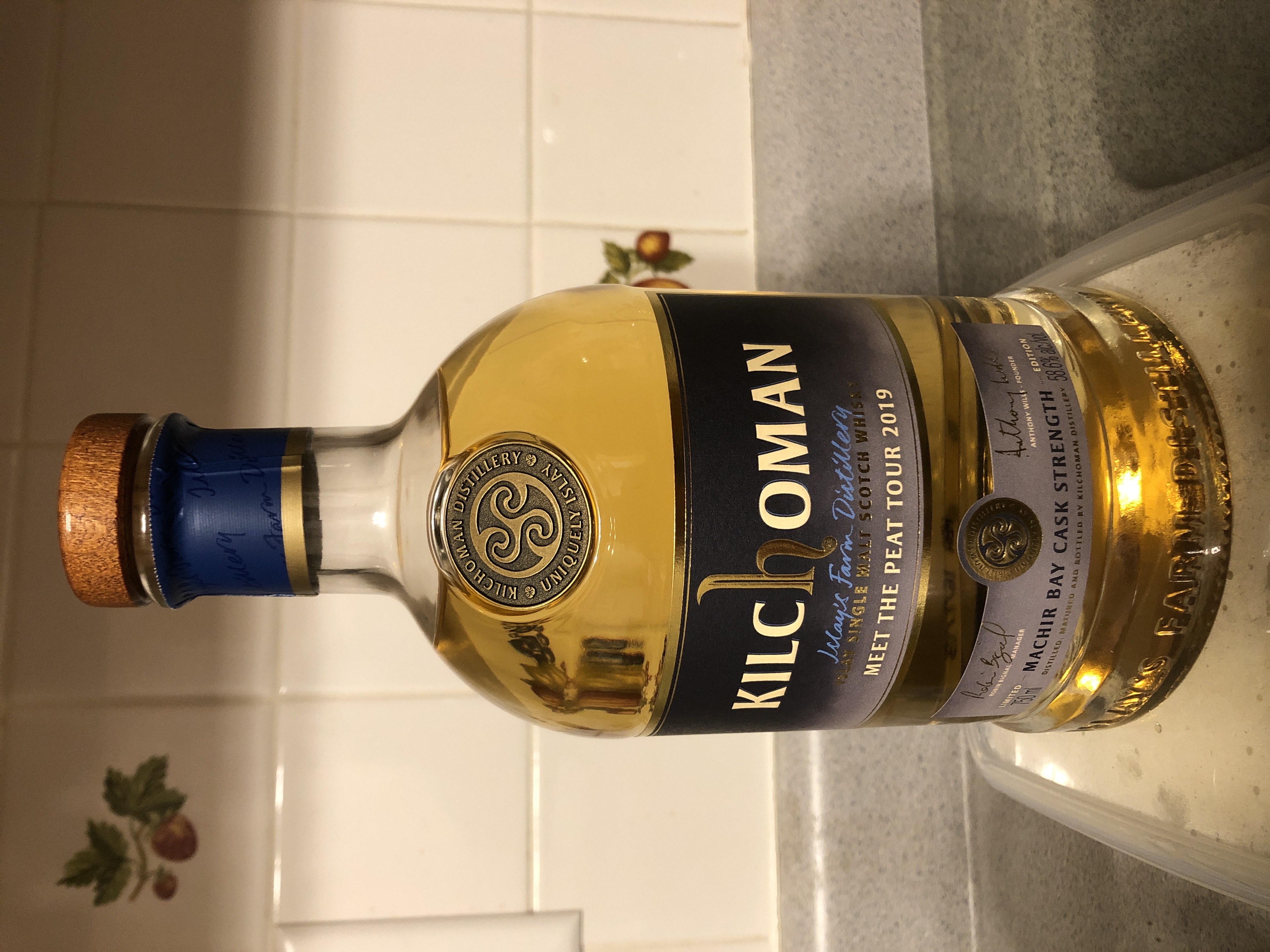 Kilchoman Machir Bay Cask Strength (Meet The Peat Tour 2019)