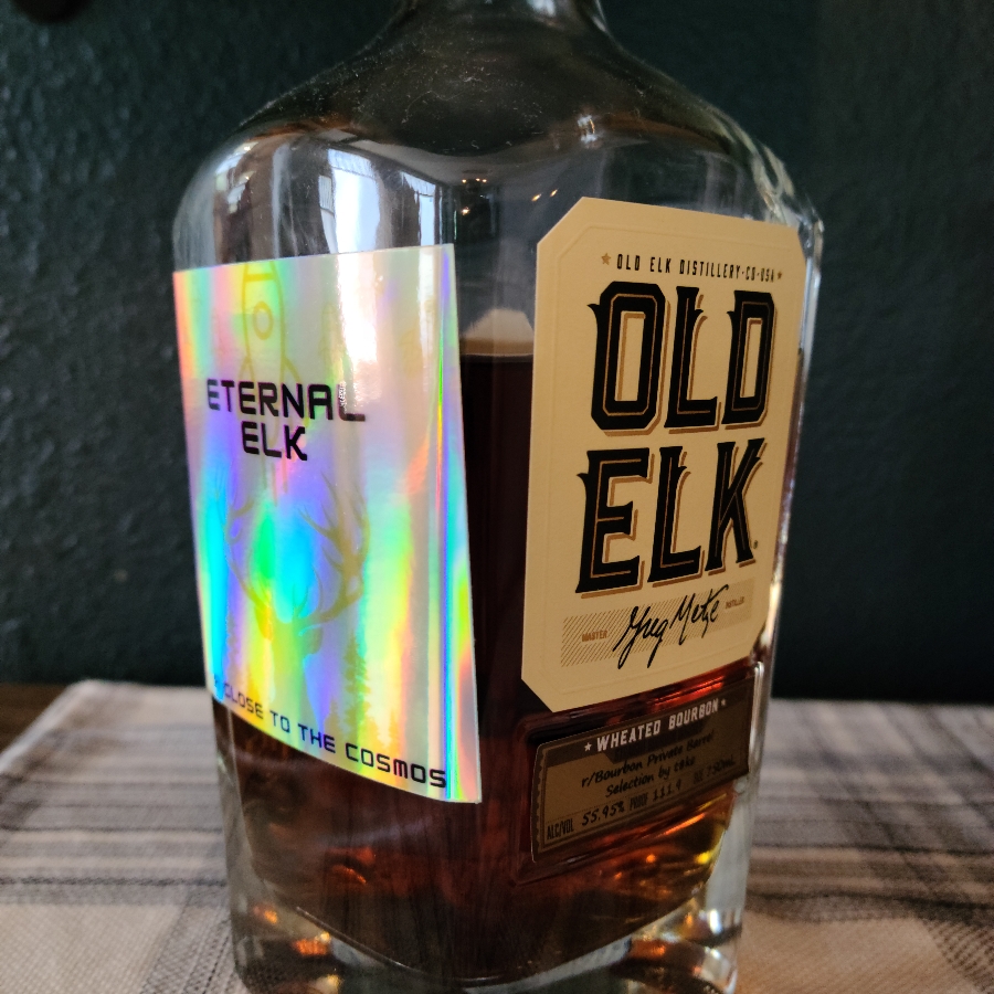 Old Elk Wheated Bourbon Private Barrel Selection by T8KE; 'Eternal Elk'