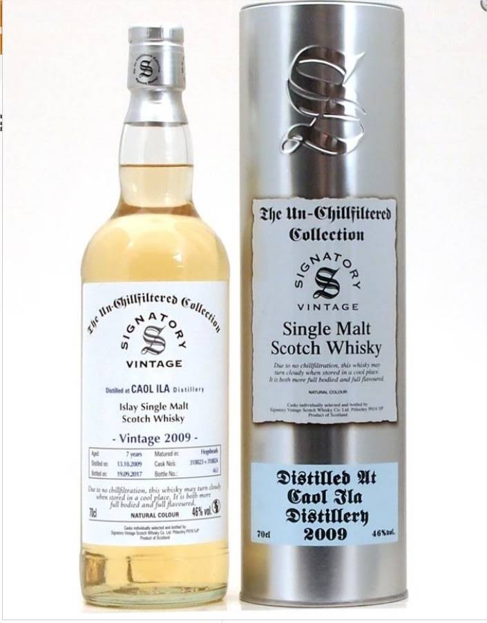 Caol Ila 2009 7 Year Un-Chillfiltered Collection (Signatory)