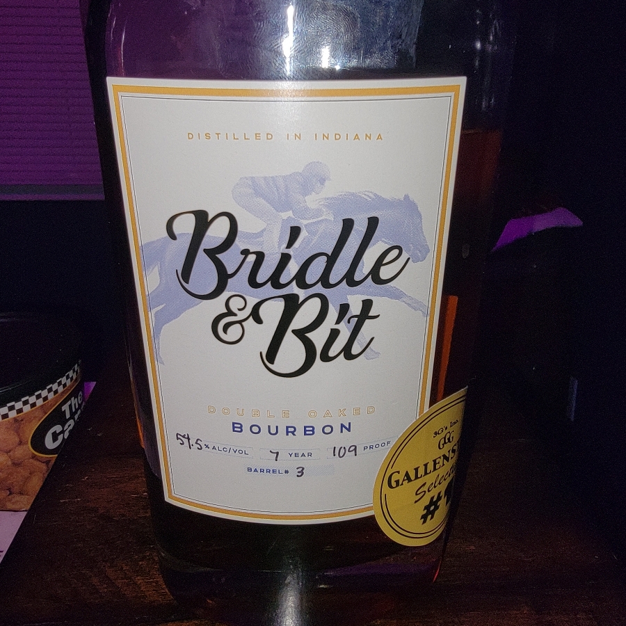 Bridle and Bit Double Oaked