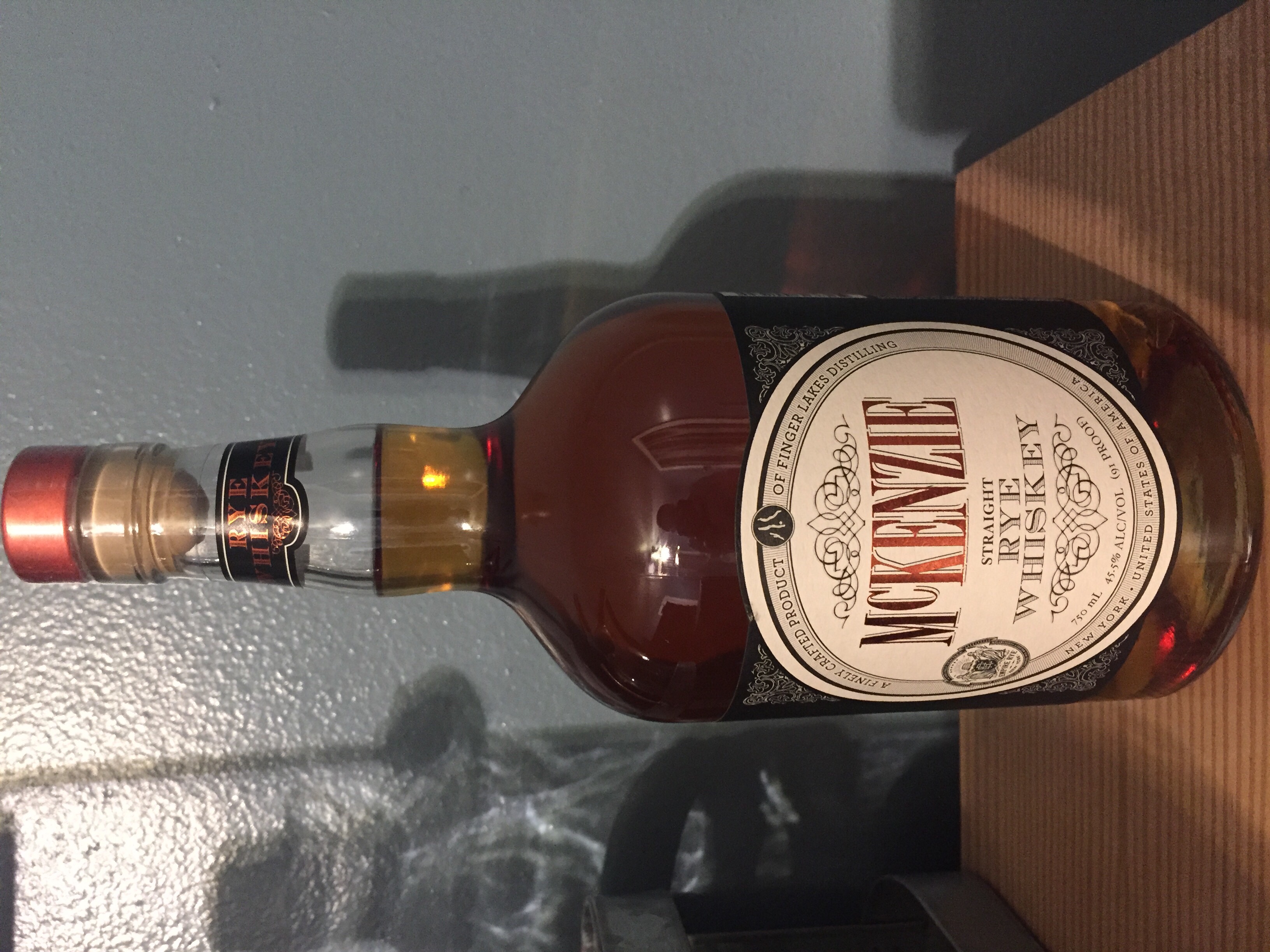 McKenzine Straight Rye Whiskey