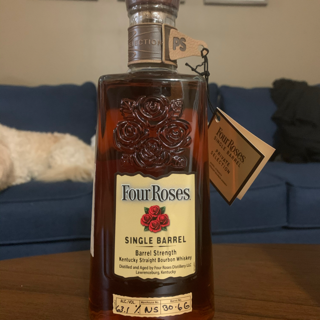 Four Roses Single Barrel Binny's Private Selection OBSV