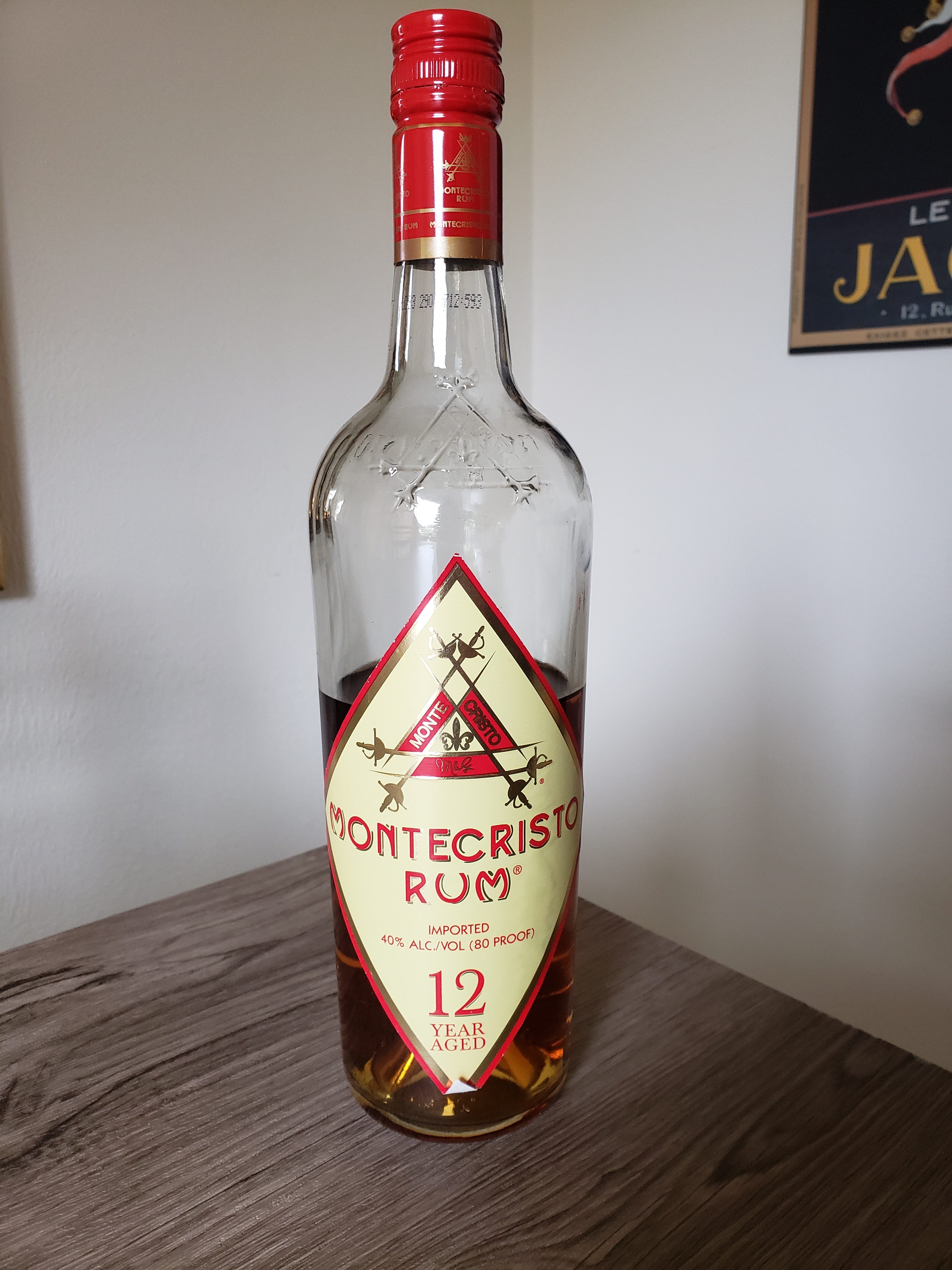 Montecristo 12 Year Old Rum