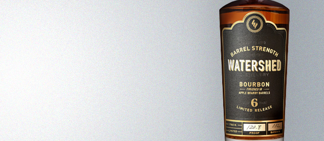 Watershed Barrel Strength Bourbon Finished in Apple Brandy Barrels (Batch 002)