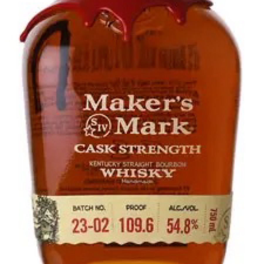 Maker's Mark Cask Strength Kentucky Bourbon Whisky Batch No. 23-02