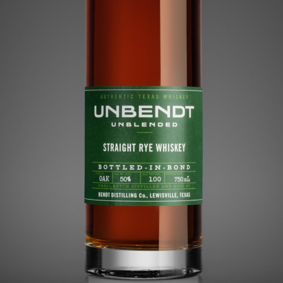 UNBendt Straight Rye Whiskey