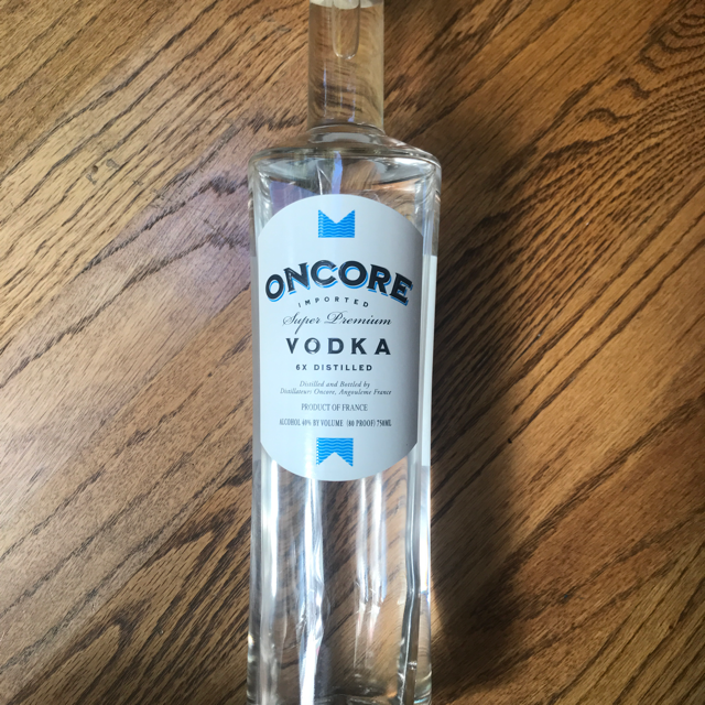 Oncore super premium Vodka