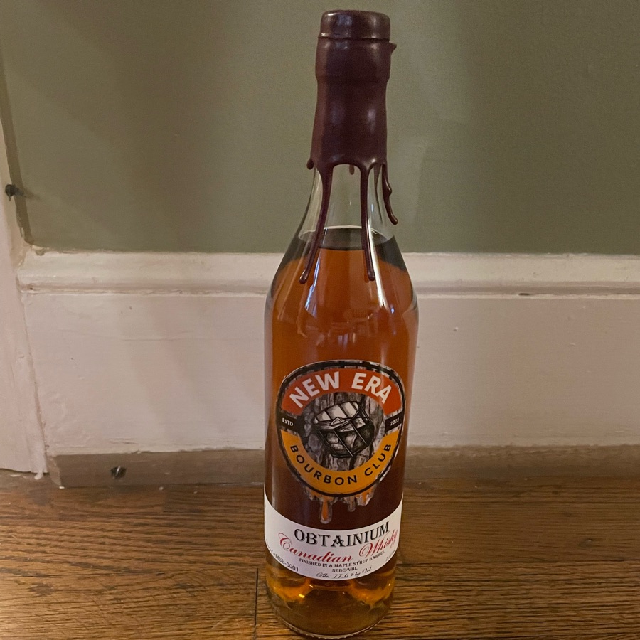 Obtanium Canadian Whiskey (New Era Bourbon Club)