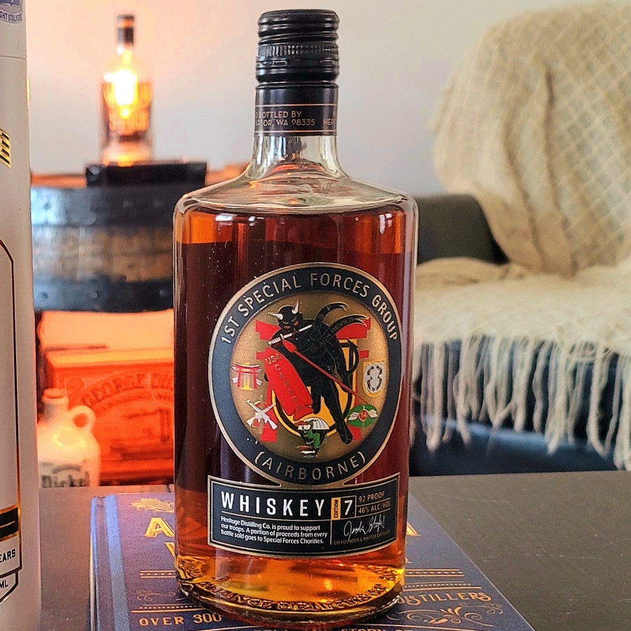 Heritage Distilling 1st Special Forces Group (Airborne) Whiskey