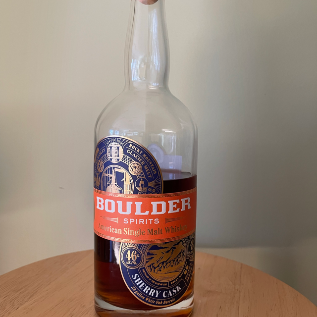 Boulder Spirits American Single Malt Sherry Cask Finish