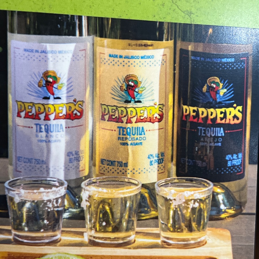 Pepper's tequila