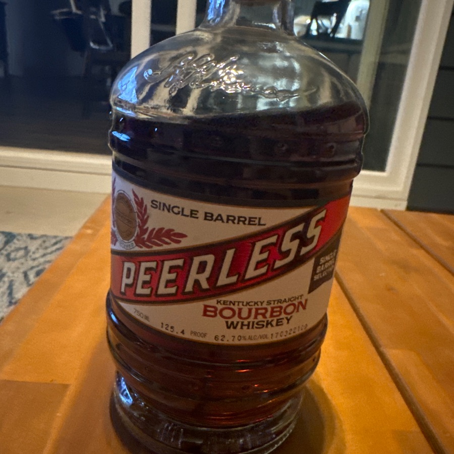 Peerless Single Barrel Kentucky Straight Bourbon Whiskey "Vintage Leather"