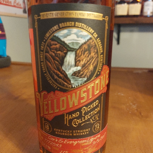 Yellowstone Hand Picked Collection Single Barrel (Evergreen Liquors)