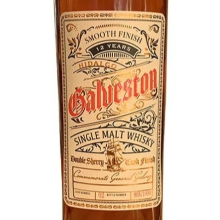 Galveston 12 Year Hidalgo Single Malt Sherry Cask Finish