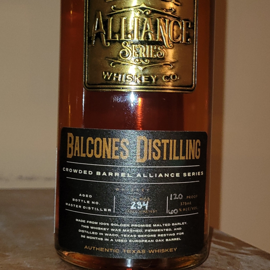 Crowded Barrel Alliance Series Balcones 2