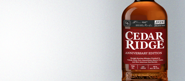 Cedar Ridge Anniversary Edition Bourbon