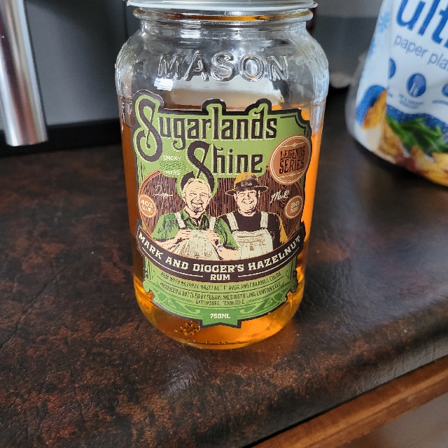 Sugarland hazelnut rum