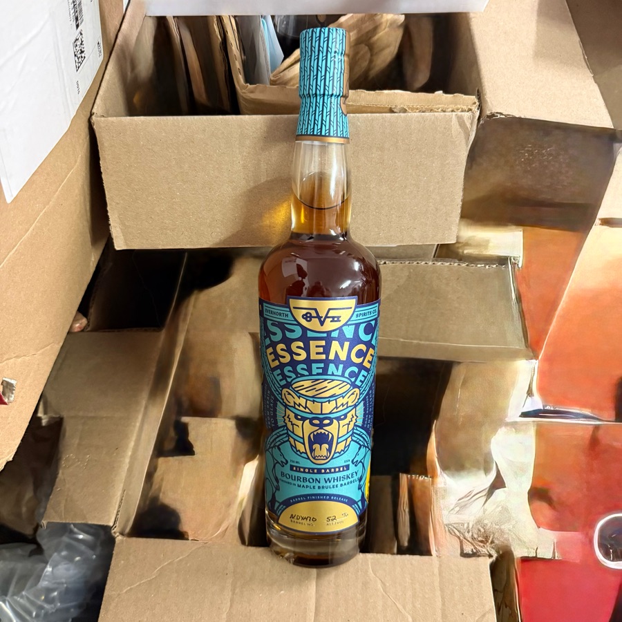 Evernorth Essence Single Barrel Bourbon Whiskey finished in Maple Brulee Barrels picked by Benstein Liquor - Barrel NOX470 aged 6 years 65C/30R/5MB