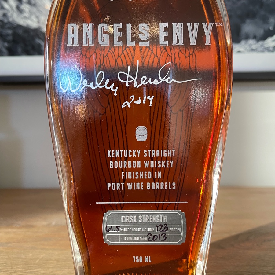 Angel's Envy Cask Strength Bourbon Finished in Port Wine Barrels (2013)