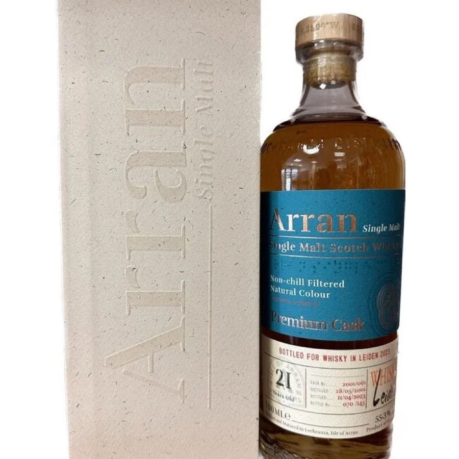 Arran Premium Cask 21 Years Old Bottled For Whisky In Leiden 2023