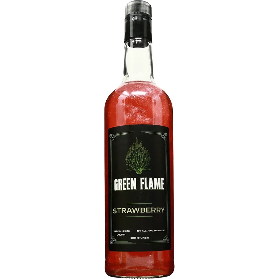 Green Flame Strawberry Tequila