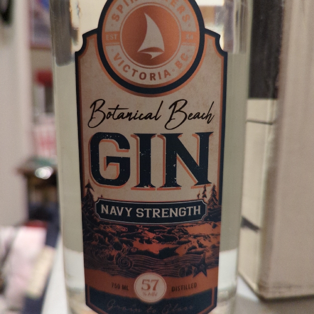 Spinnaker's Botanical Beach Gin - Navy Strength