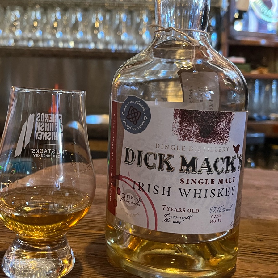 Dingle Distillery Dick Mack's Single Malt Irish Whiskey