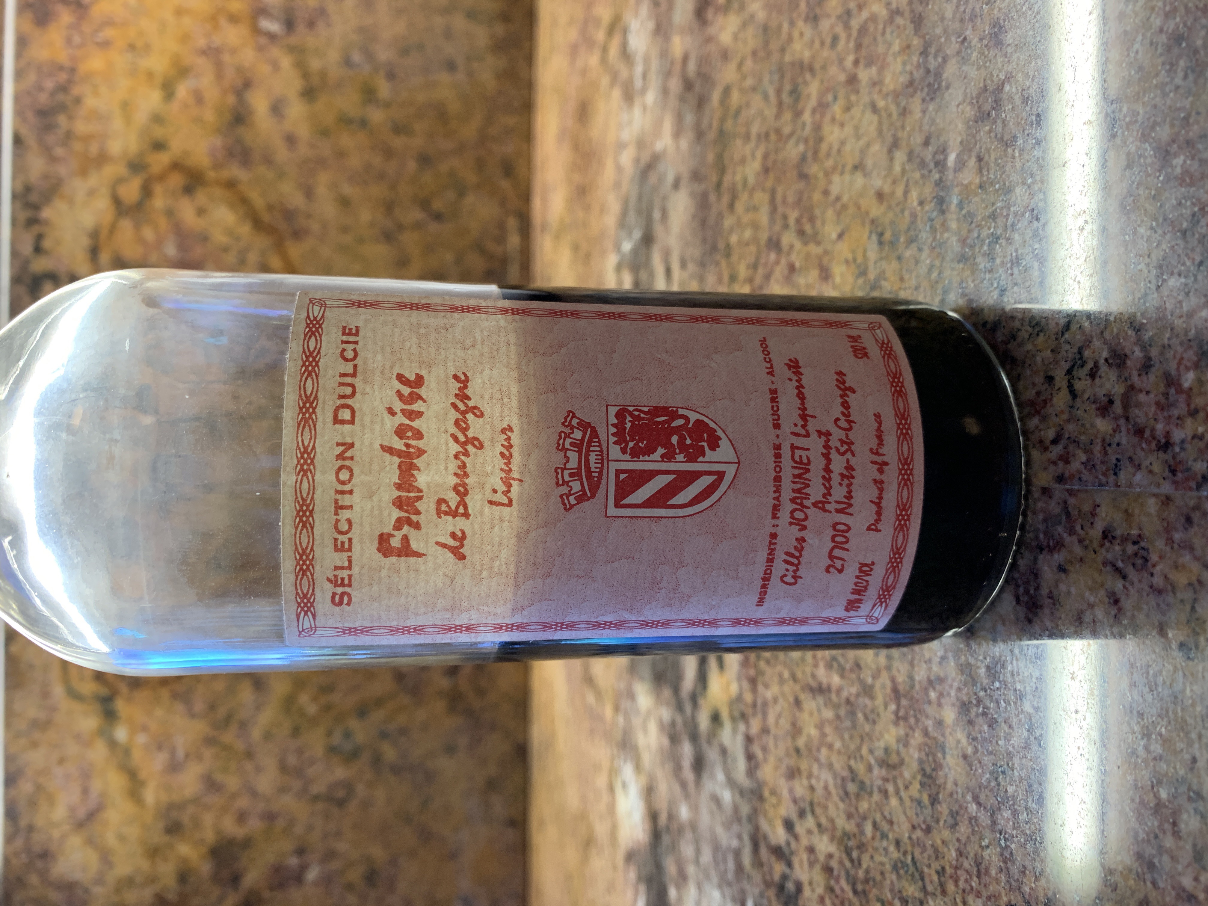Gilles Joannet Liqueur de Framboise de Bourgogne