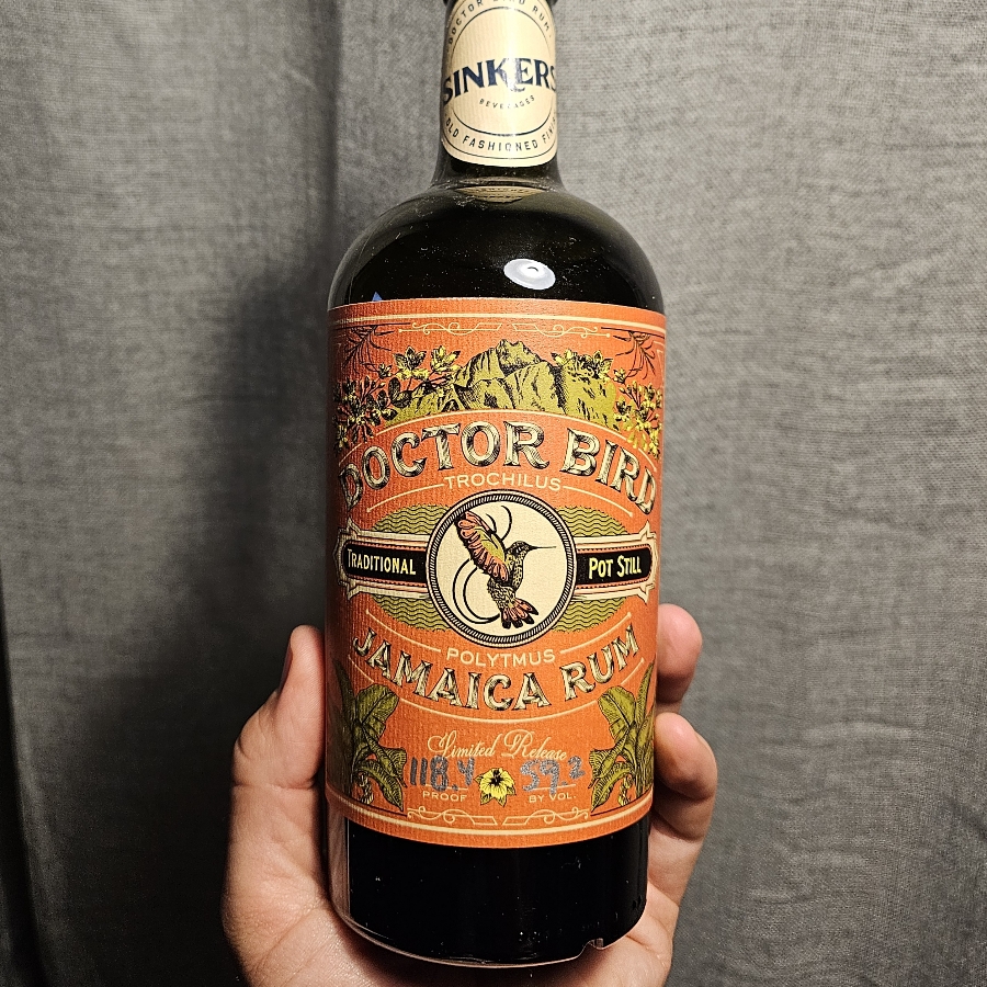 Doctor Bird Jamaican Rum Old Fashioned Finish
