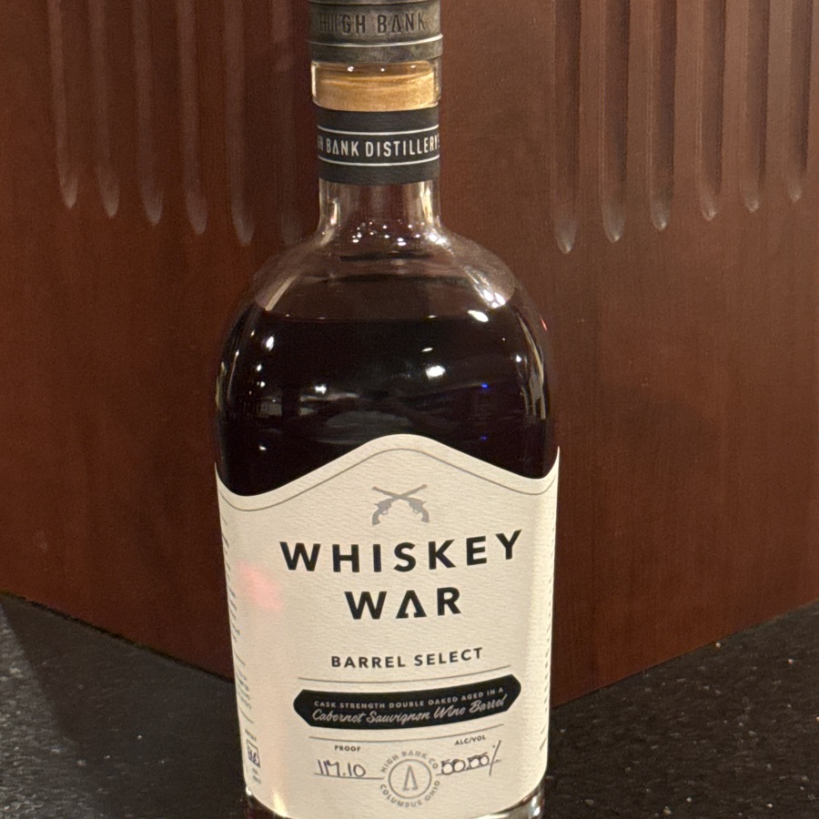 Whiskey War Cask Strength Double Oaked Cabernet Finished