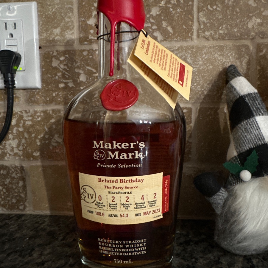 Maker's Mark Private Selection - Belated Birthday (The Party Source)