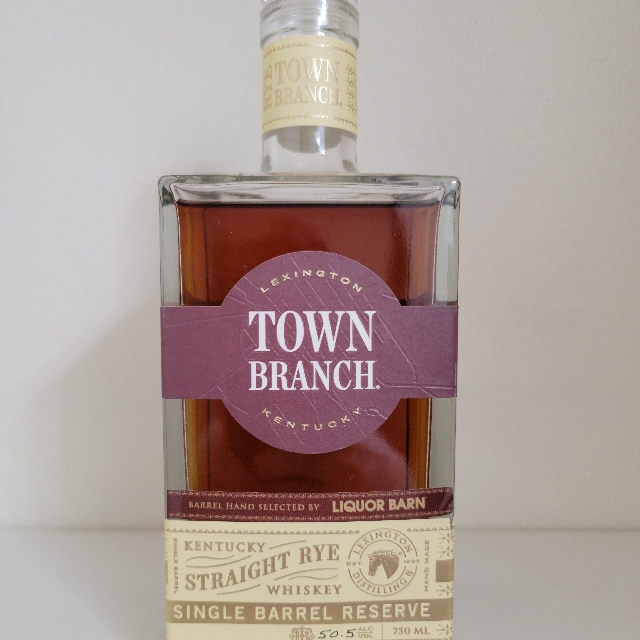 Town Branch Single Barrel Reserve Straight Rye Whiskey