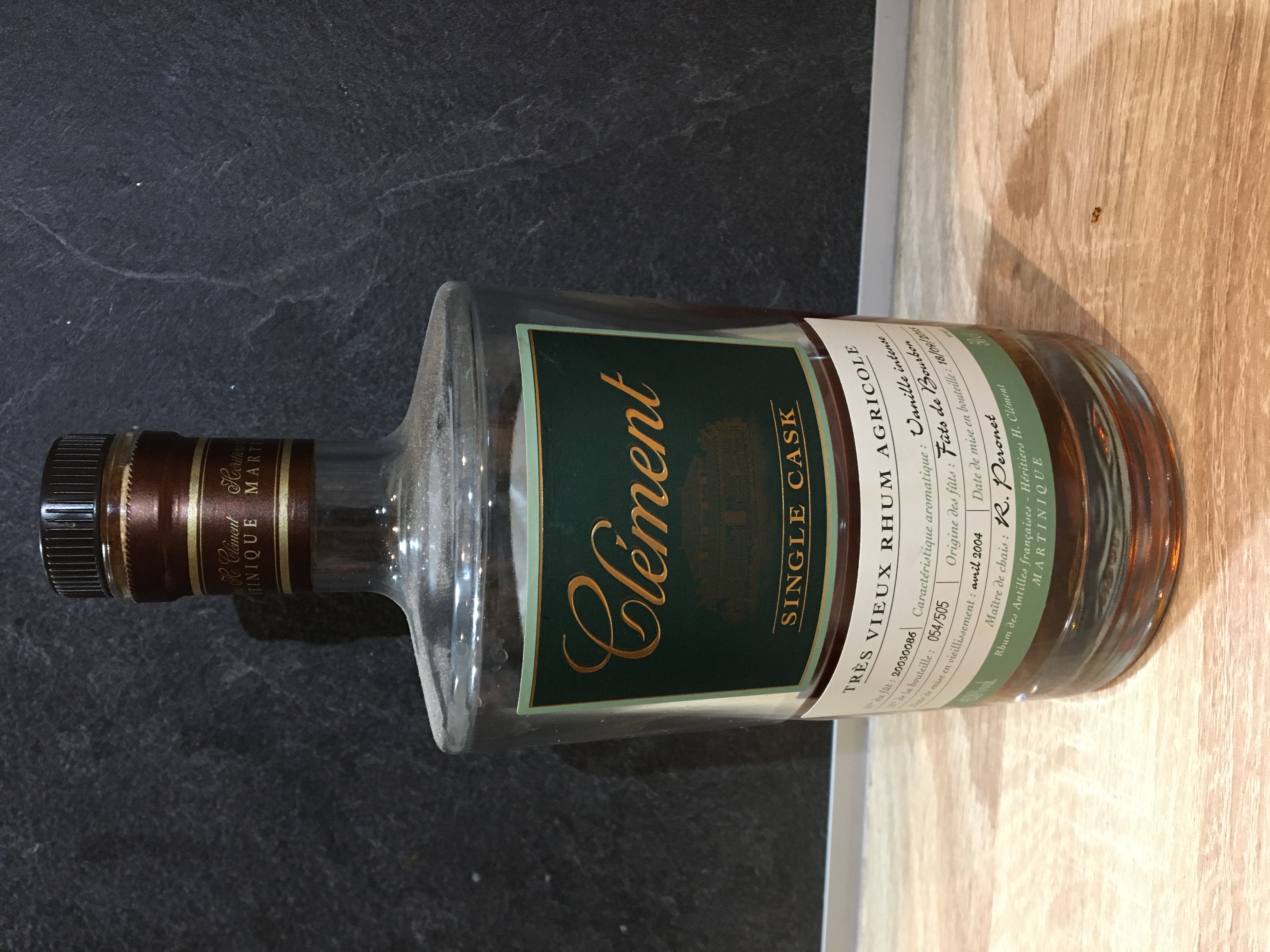 Clément single cask vanille